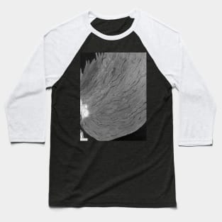 black and white Baseball T-Shirt